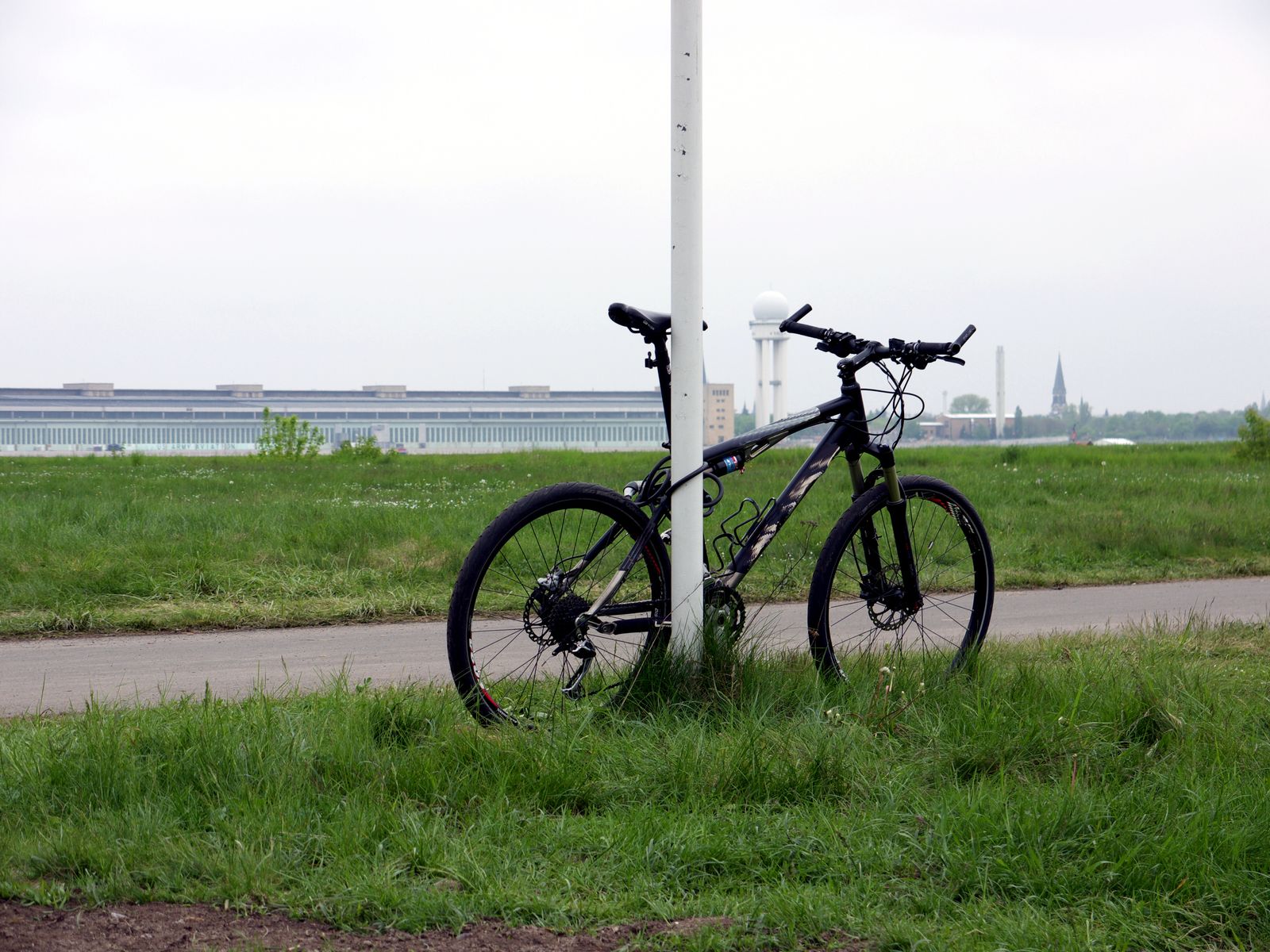 Fahrrad-Flugplatz