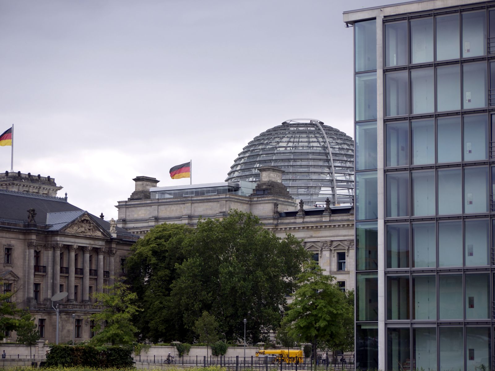 Berlin-Reichstag und Neubau