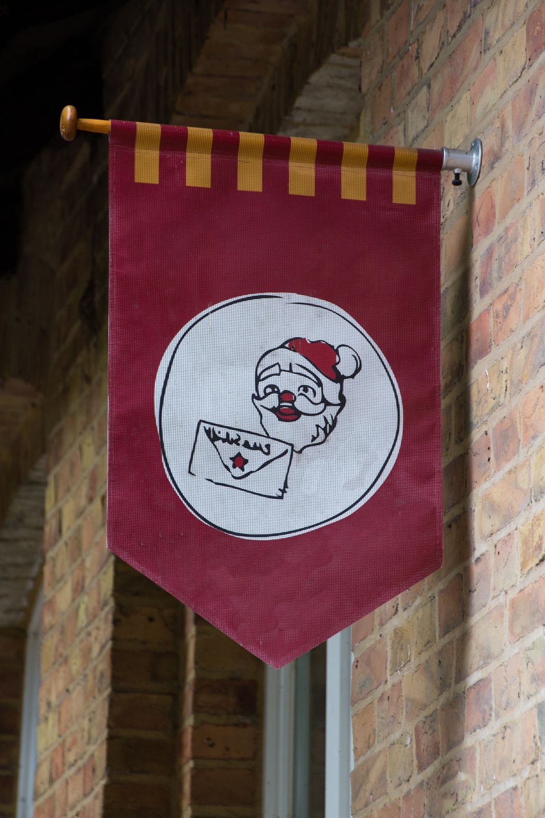 Himmelpfort-Weihnachtspostamt-Fahne