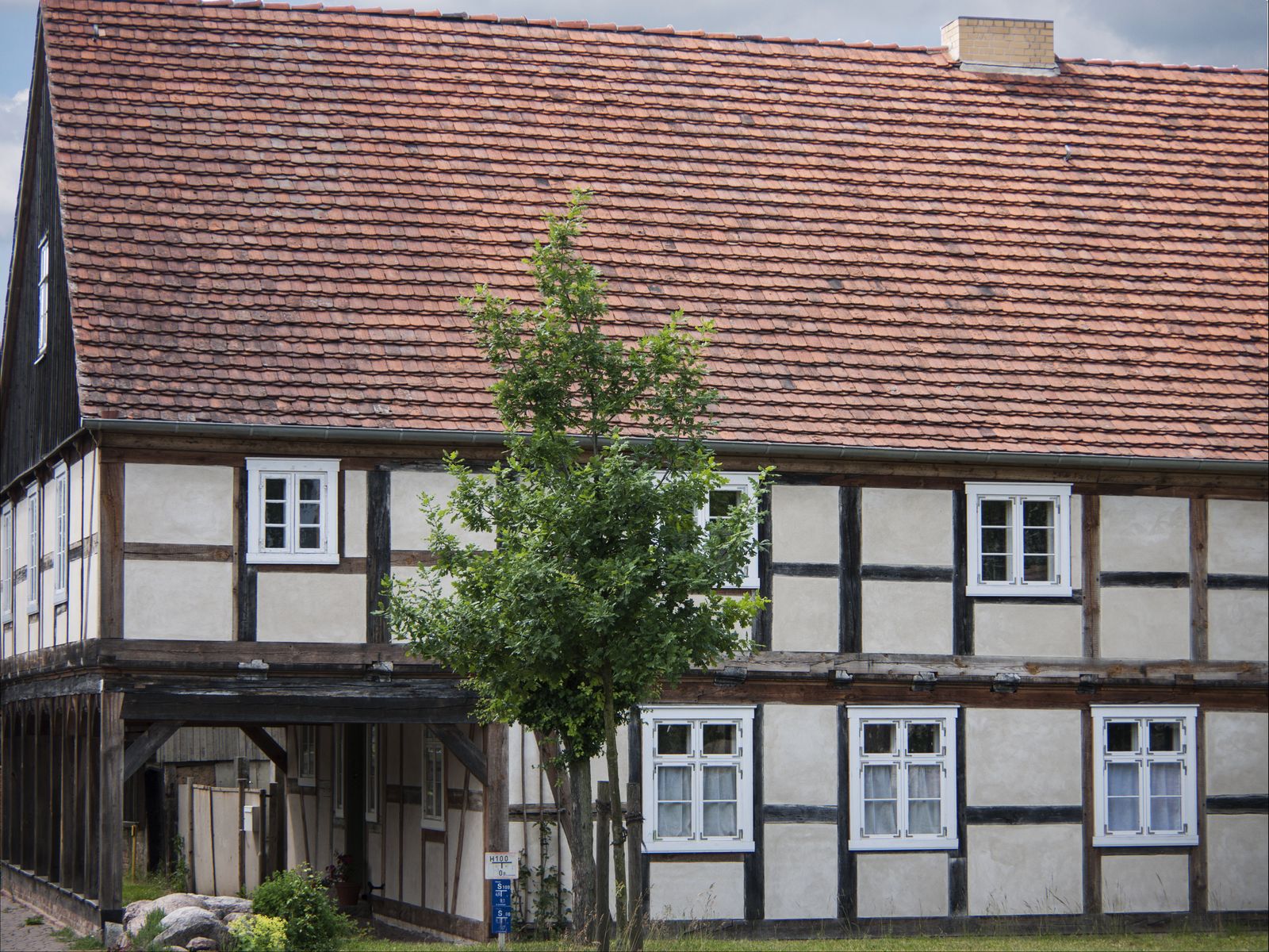 Garz-Vorlaubenhaus-Fachwerk