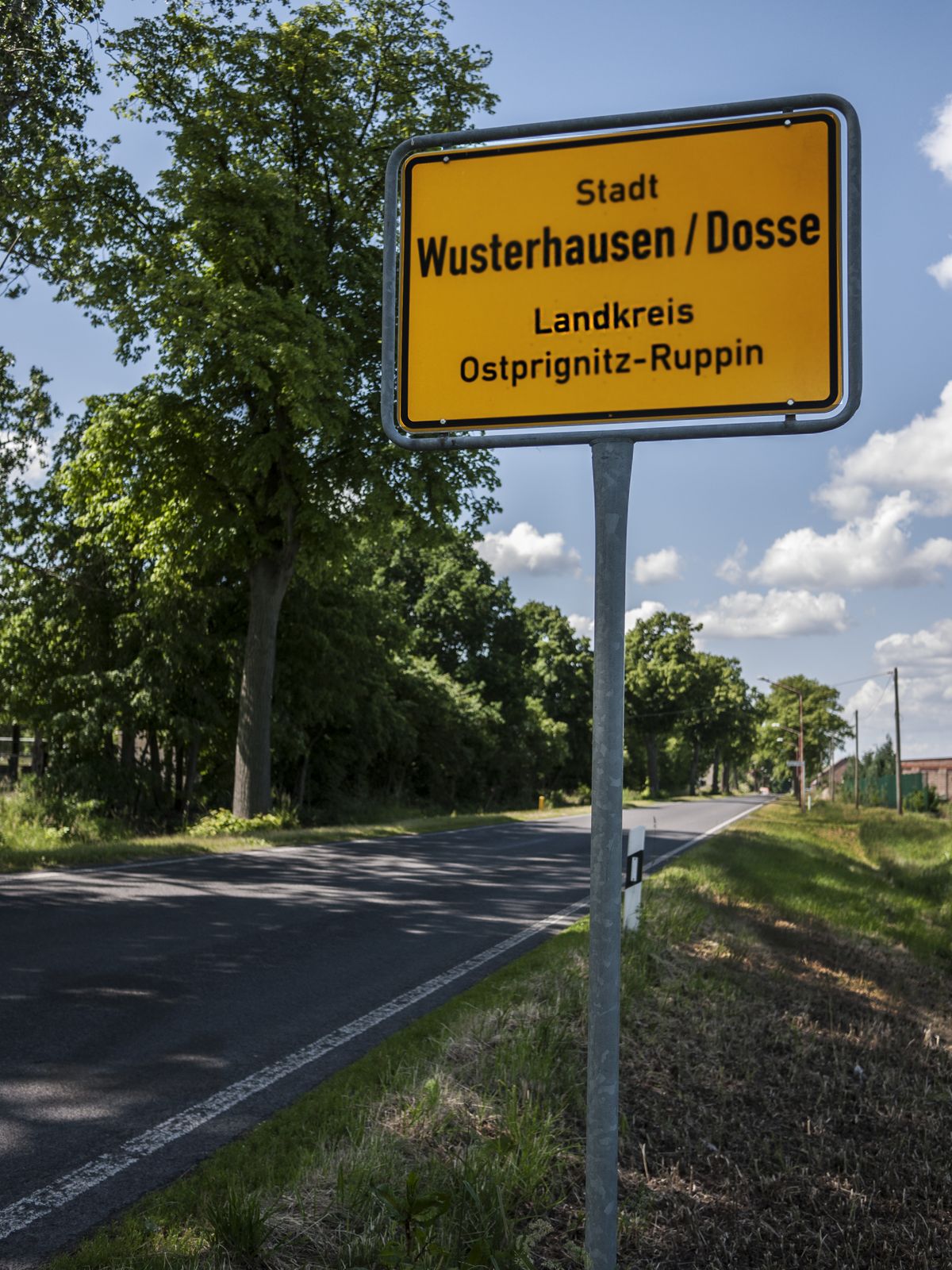 Wusterhausen-Ortsschild