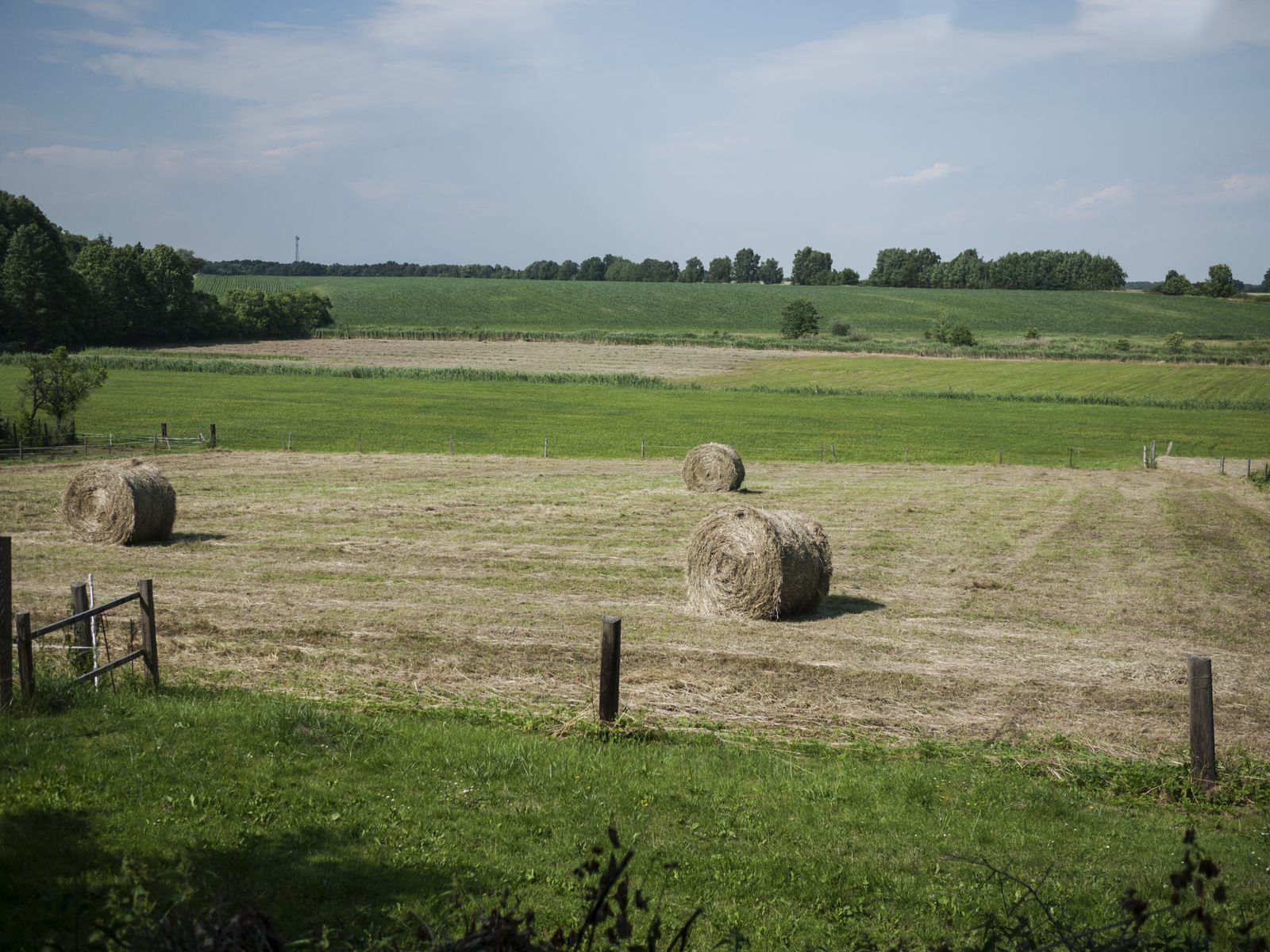 Wuthenow-Strohballen