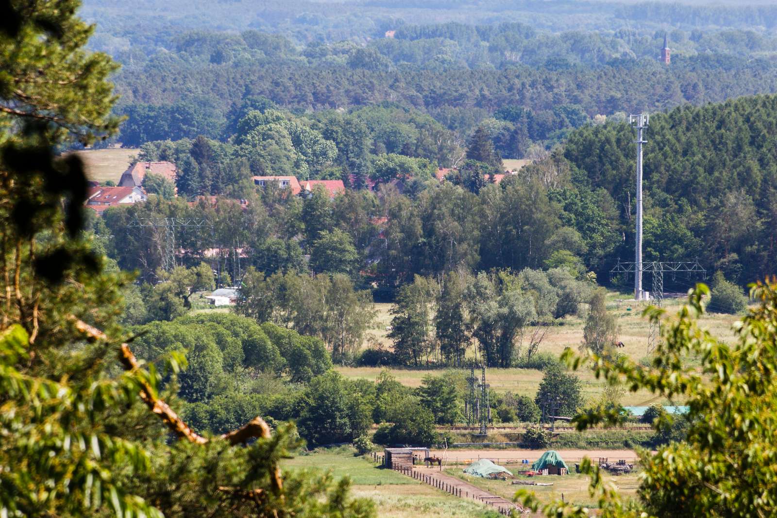 Potsdam-Ravensberge-Aussicht vom Großen Ravensberg