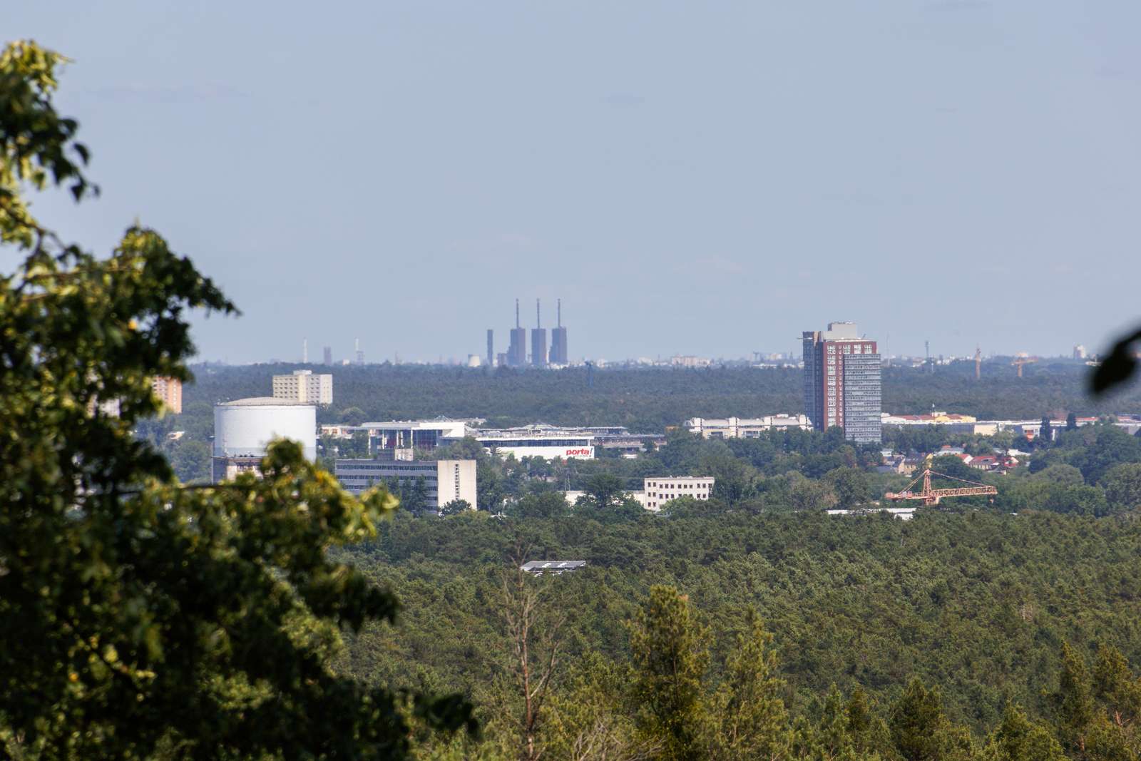 Potsdam-Ravensberge-Aussicht vom Großen Ravensberg