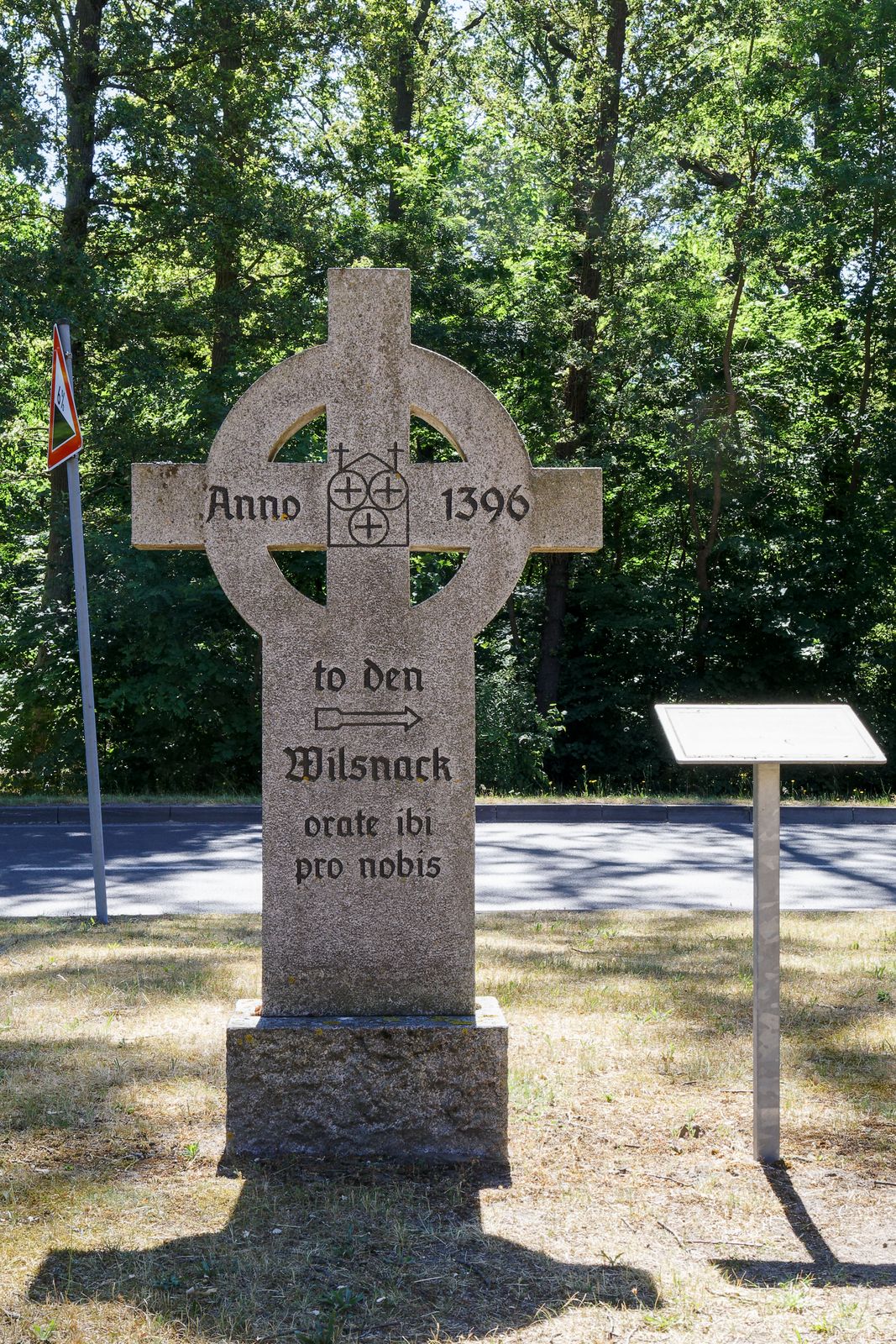 Bad Wilsnack-Wegekreuz an der Dr.-Wilhelm-Külz-Straße