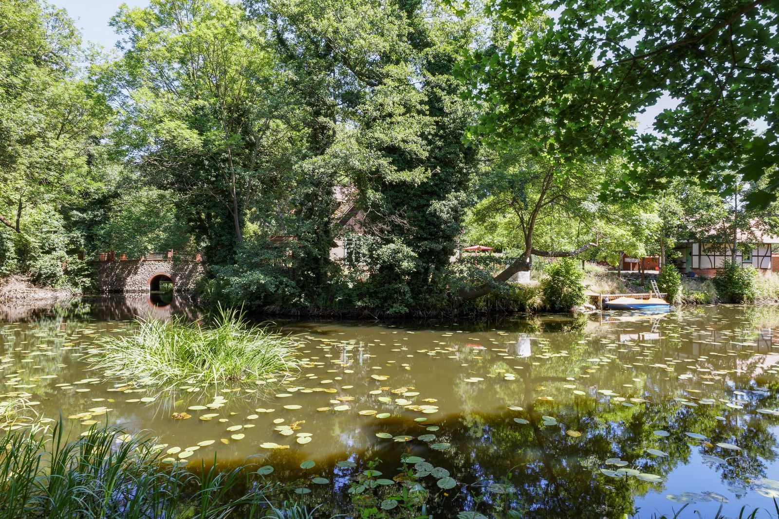 Plattenburg-Brücke zur Burg