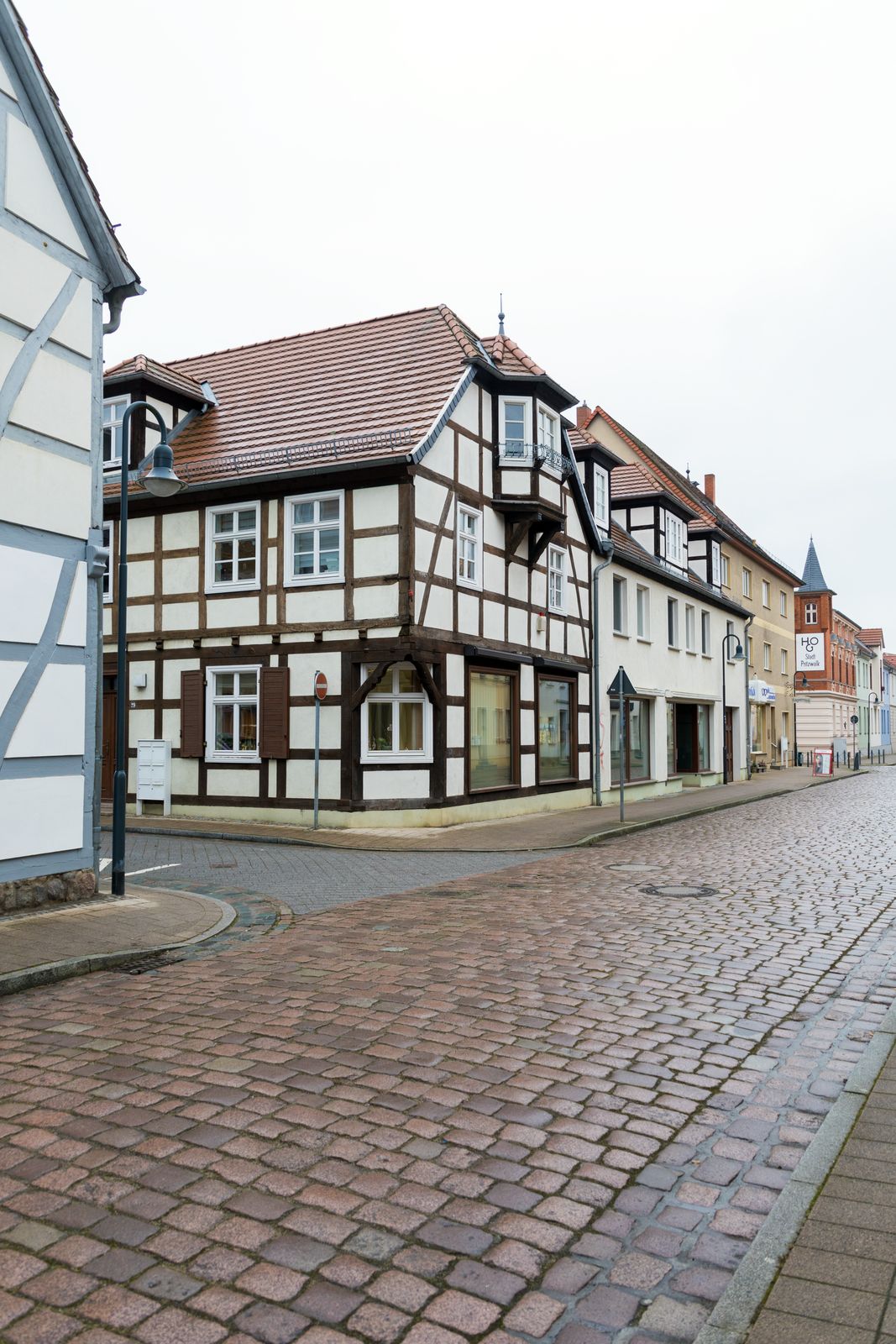 Pritzwalk, Wallstraße / Schützenstraße