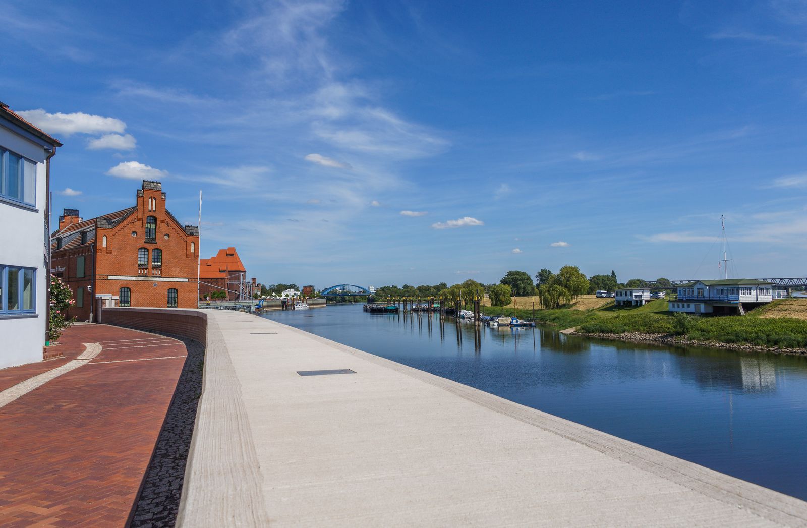 Wittenberge - Elbuferpromenade