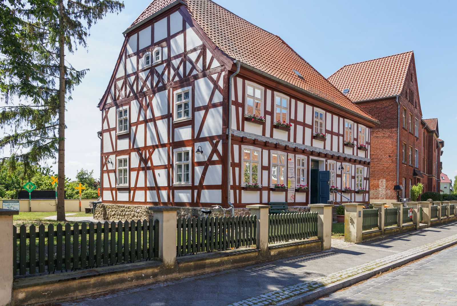 Wittenberge - Das Stadtmuseum in der Putlitzstraße, Alte Burg genannt, ist das älteste Gebäude der Stadt