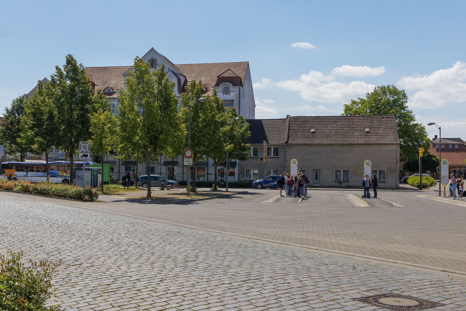 Wittenberge - Der Busbahnhof