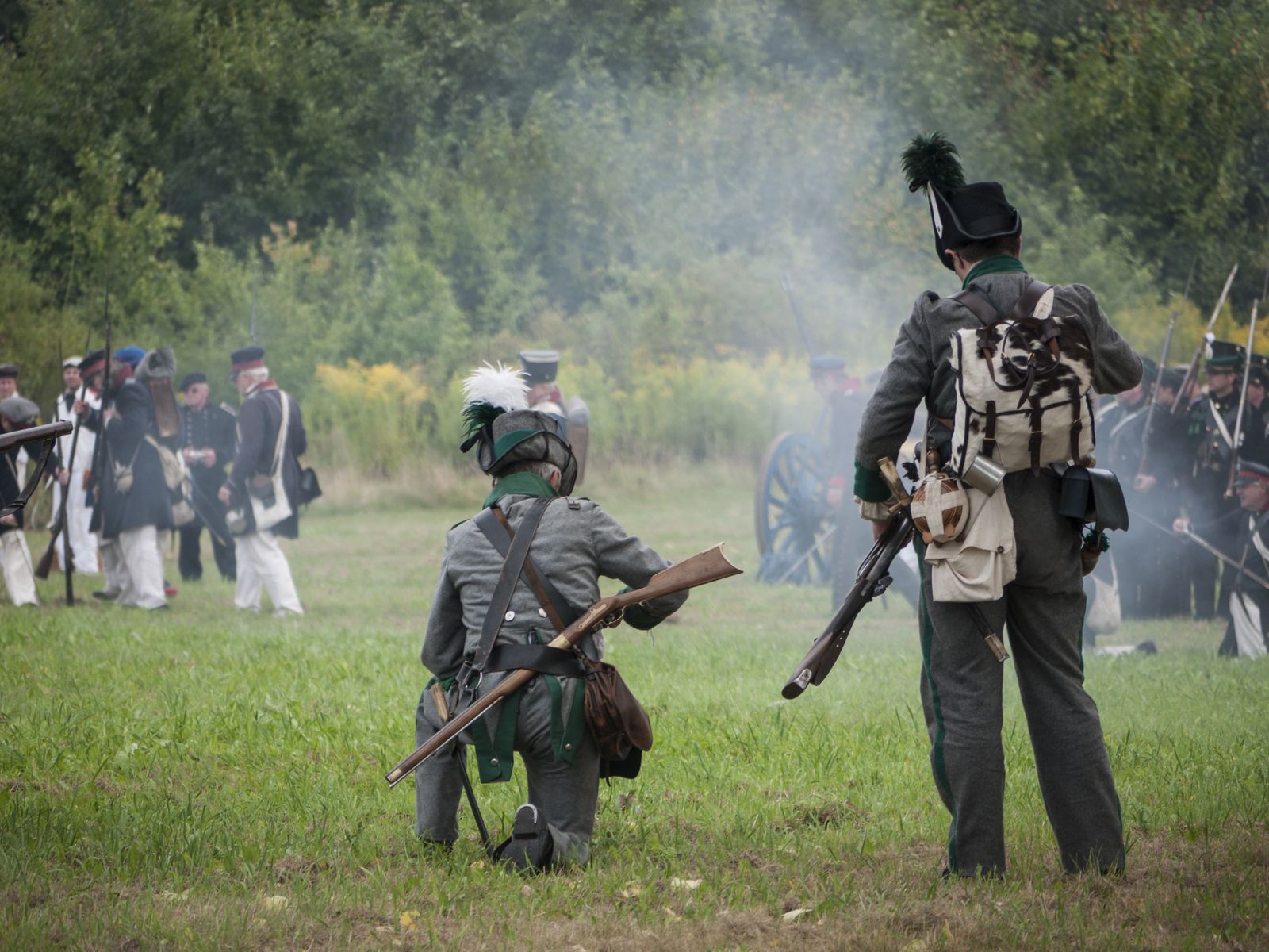 Grossbeeren-2012-Gewehrrauch