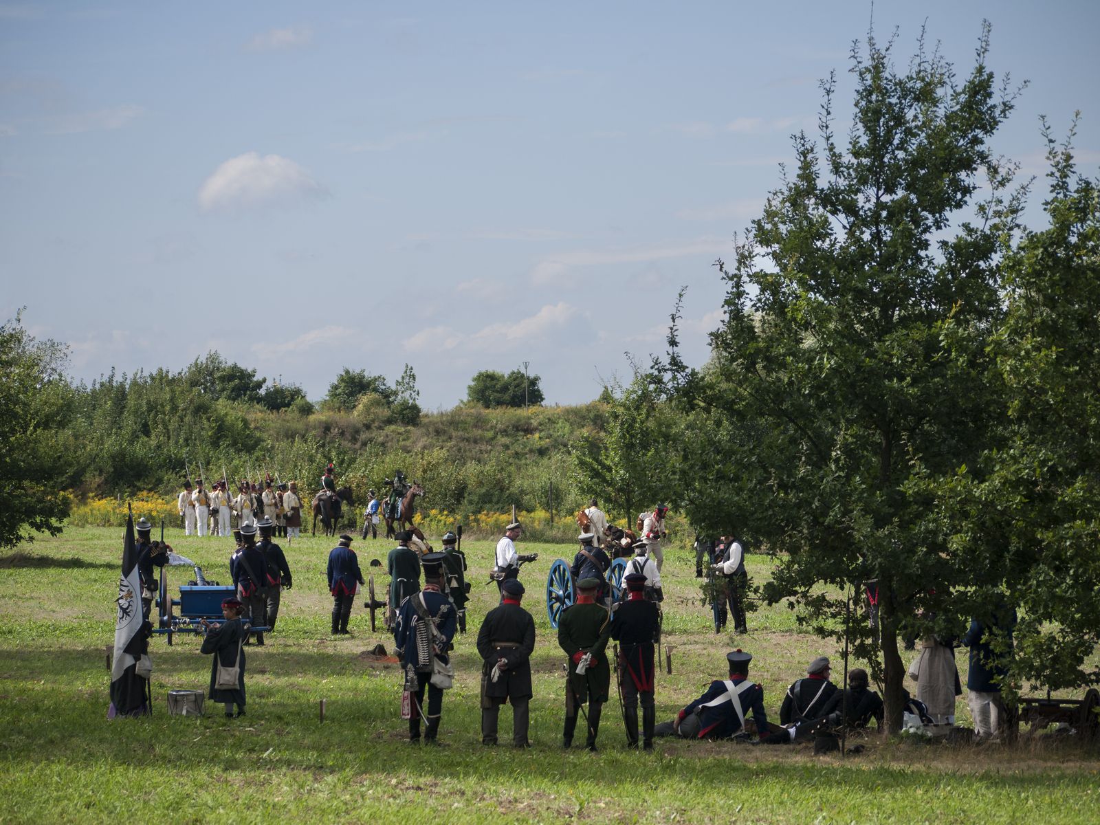 Grossbeeren-2012-Schlachtfeld