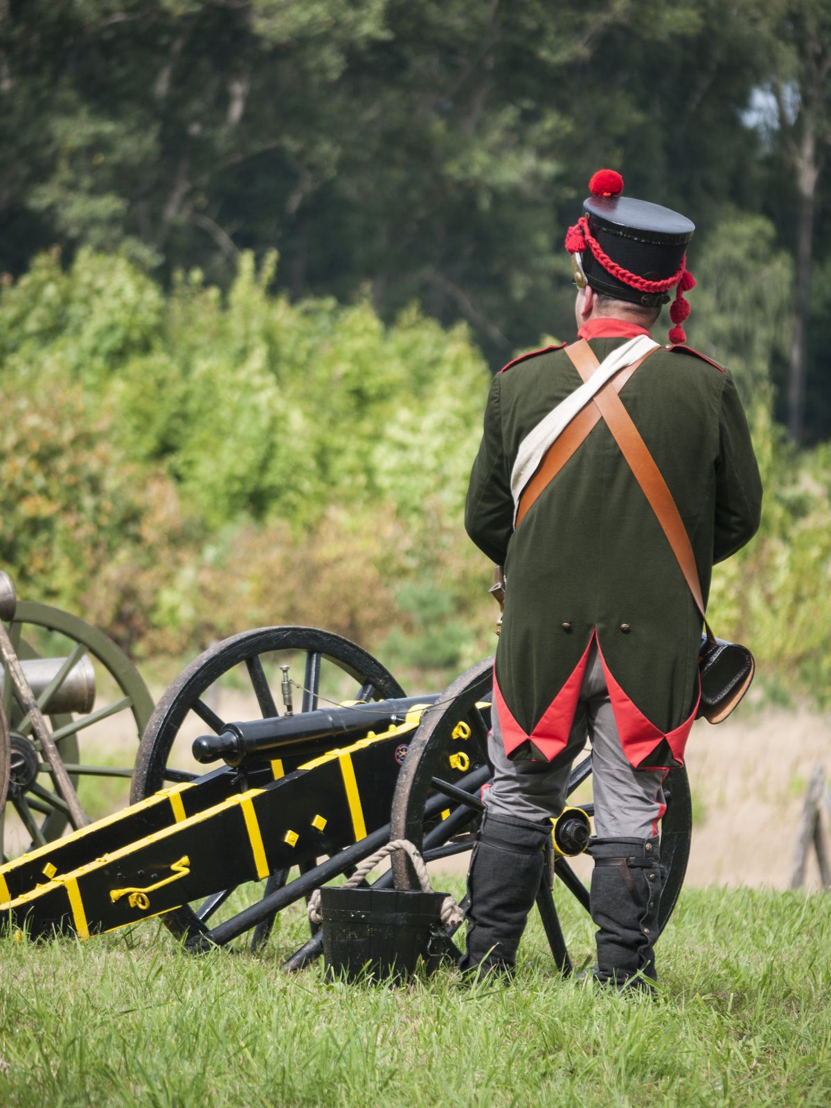 Grossbeeren-2012-Soldat-Kanone