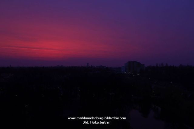 Saharastaubsonnenaufgang