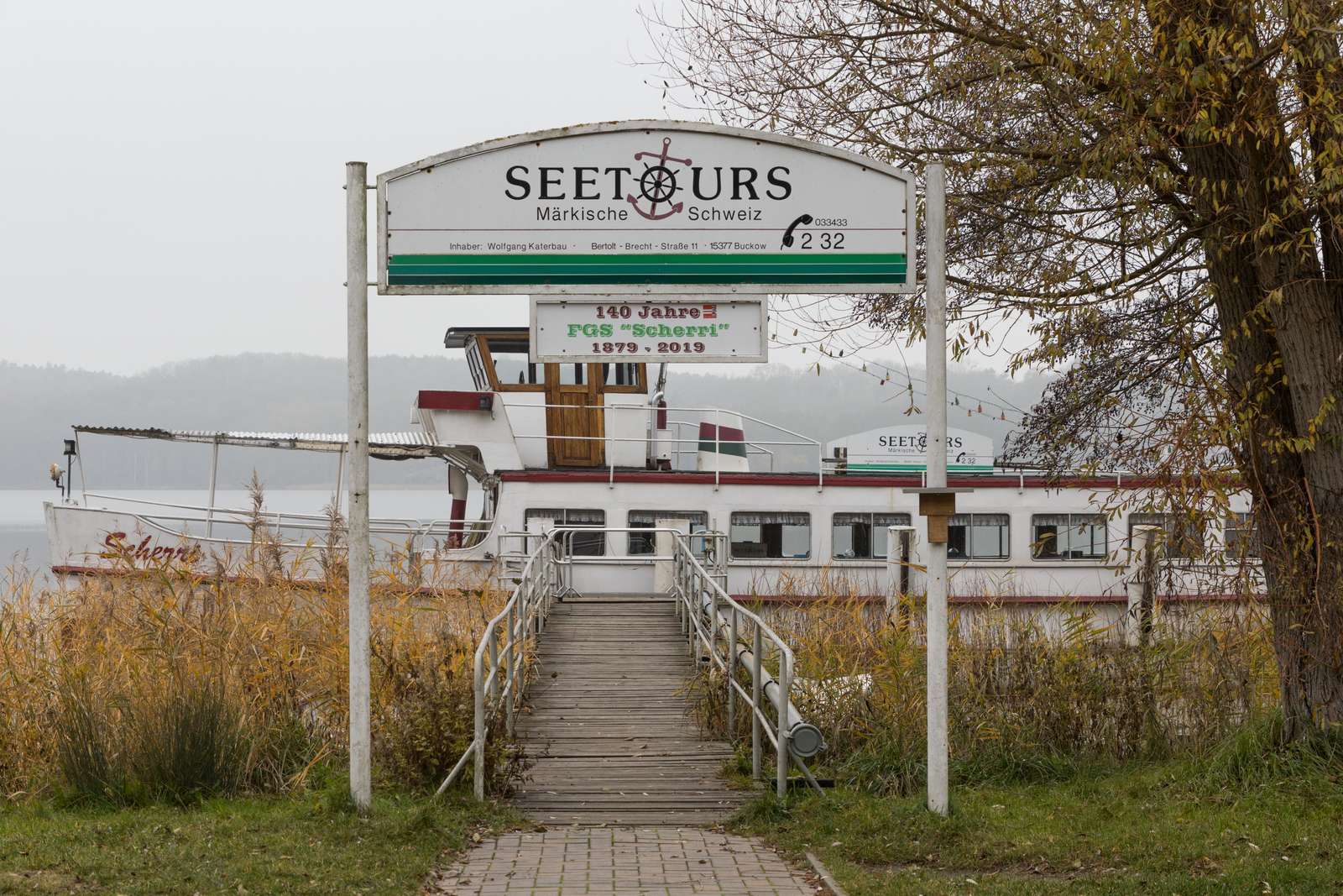 Buckow-Schermützelsee im November