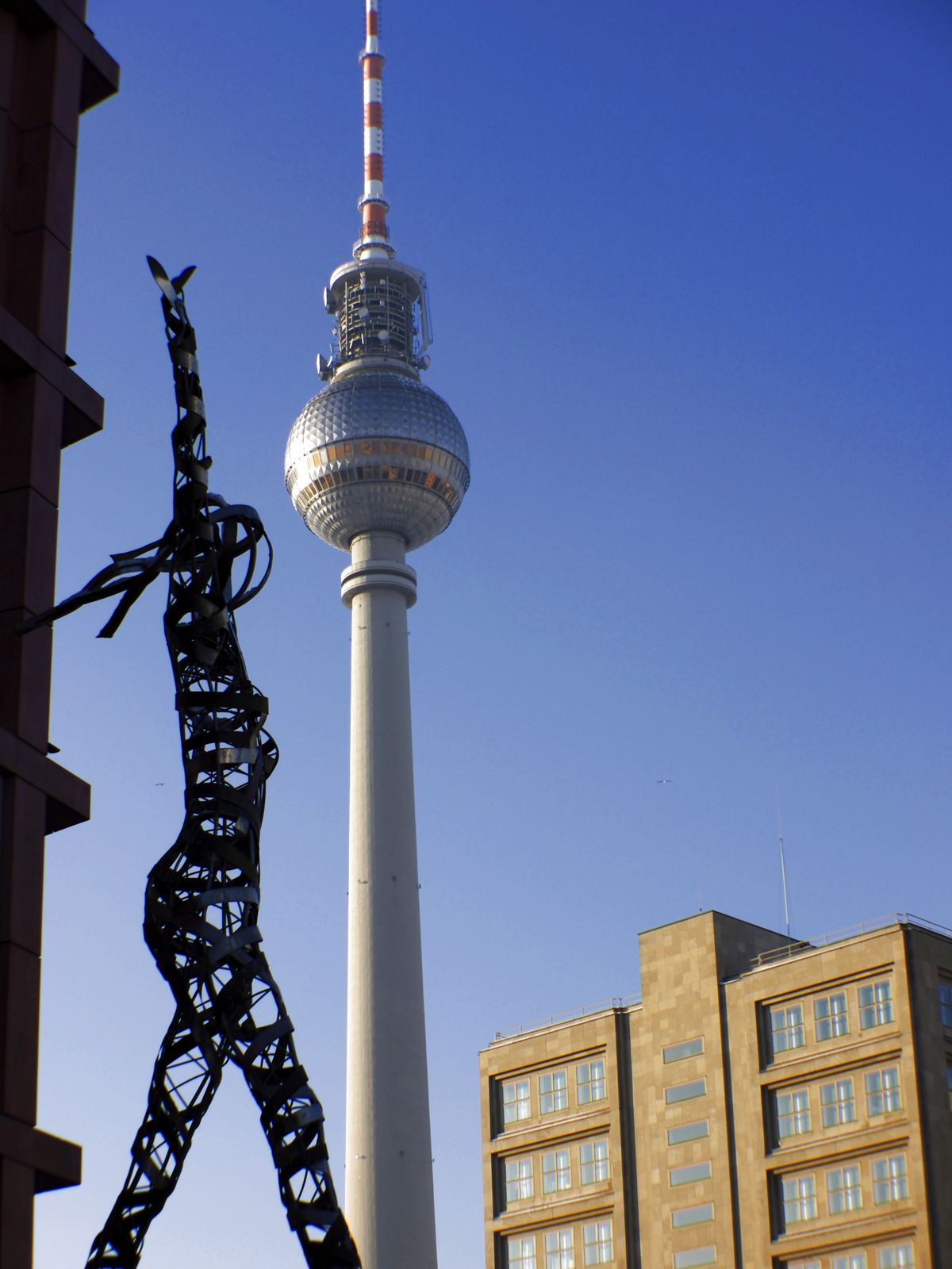 Fernsehturm-Skulptur