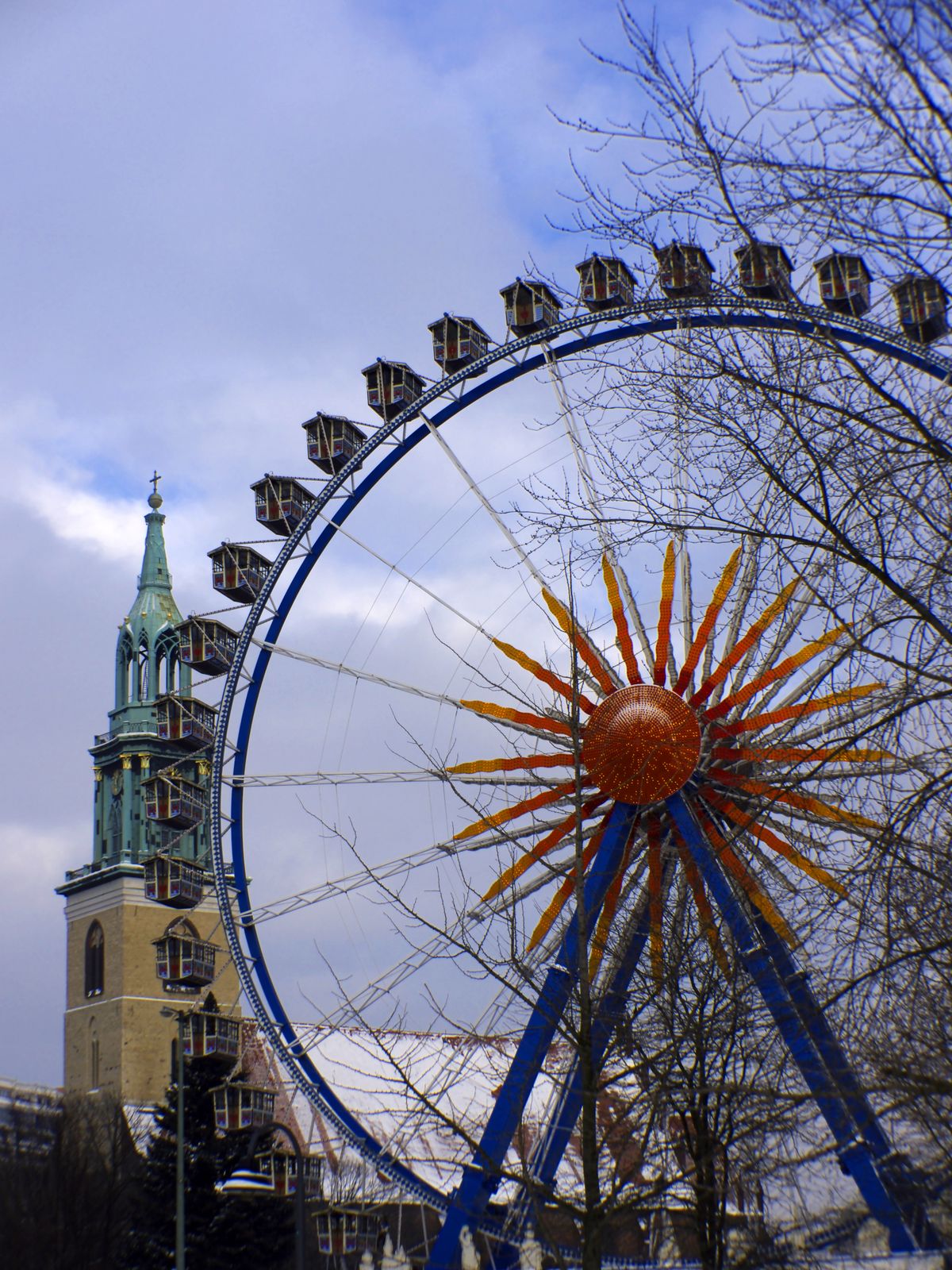 Marienkirche-Riesenrad